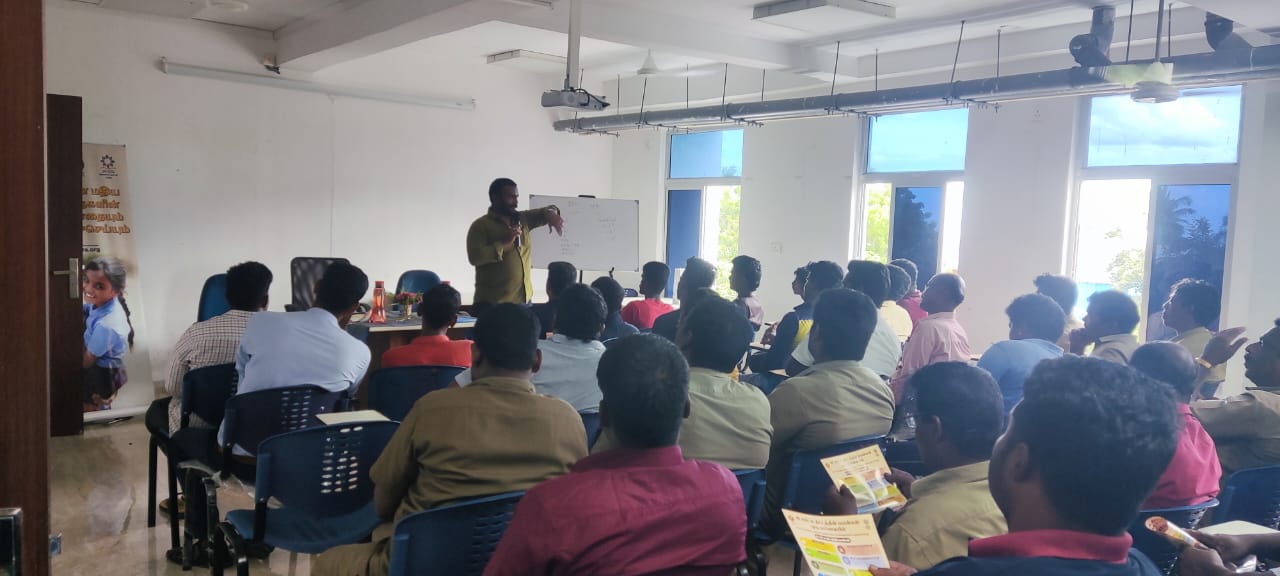 Awareness Camp on ESI benefits conducted by BO Town at Akshaya Patra Foundation